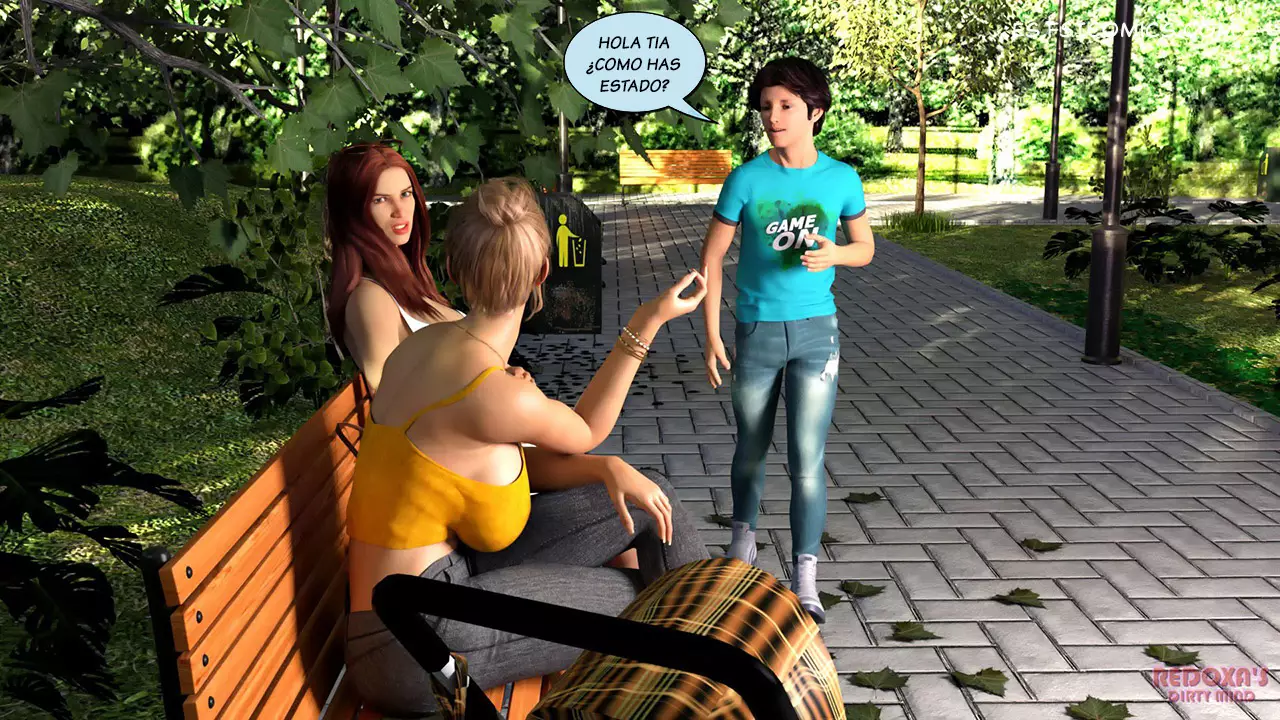 Son Mom And Aunt – Redoxa's Dirty Mind - 34 - FSI Comics son-mom-and-aunt-redoxa's-dirty-mind-034