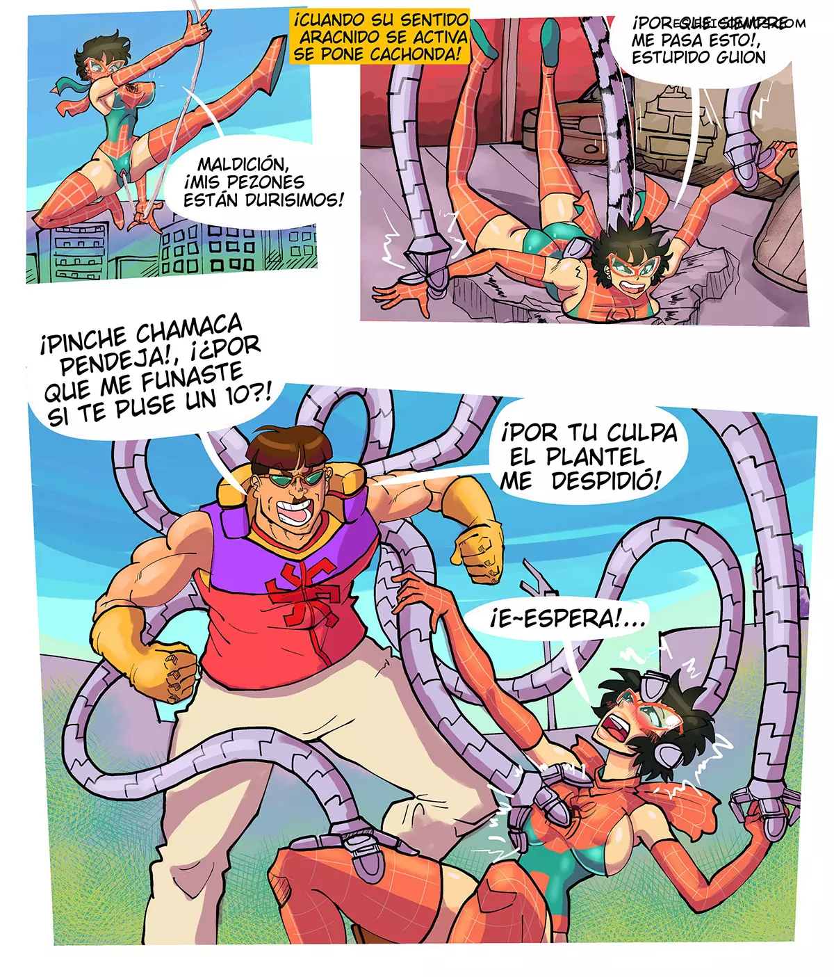 Spider-Elle - Mr. Jean Gobax - 3 - FSI Comics spider-elle-mr-jean-gobax-003