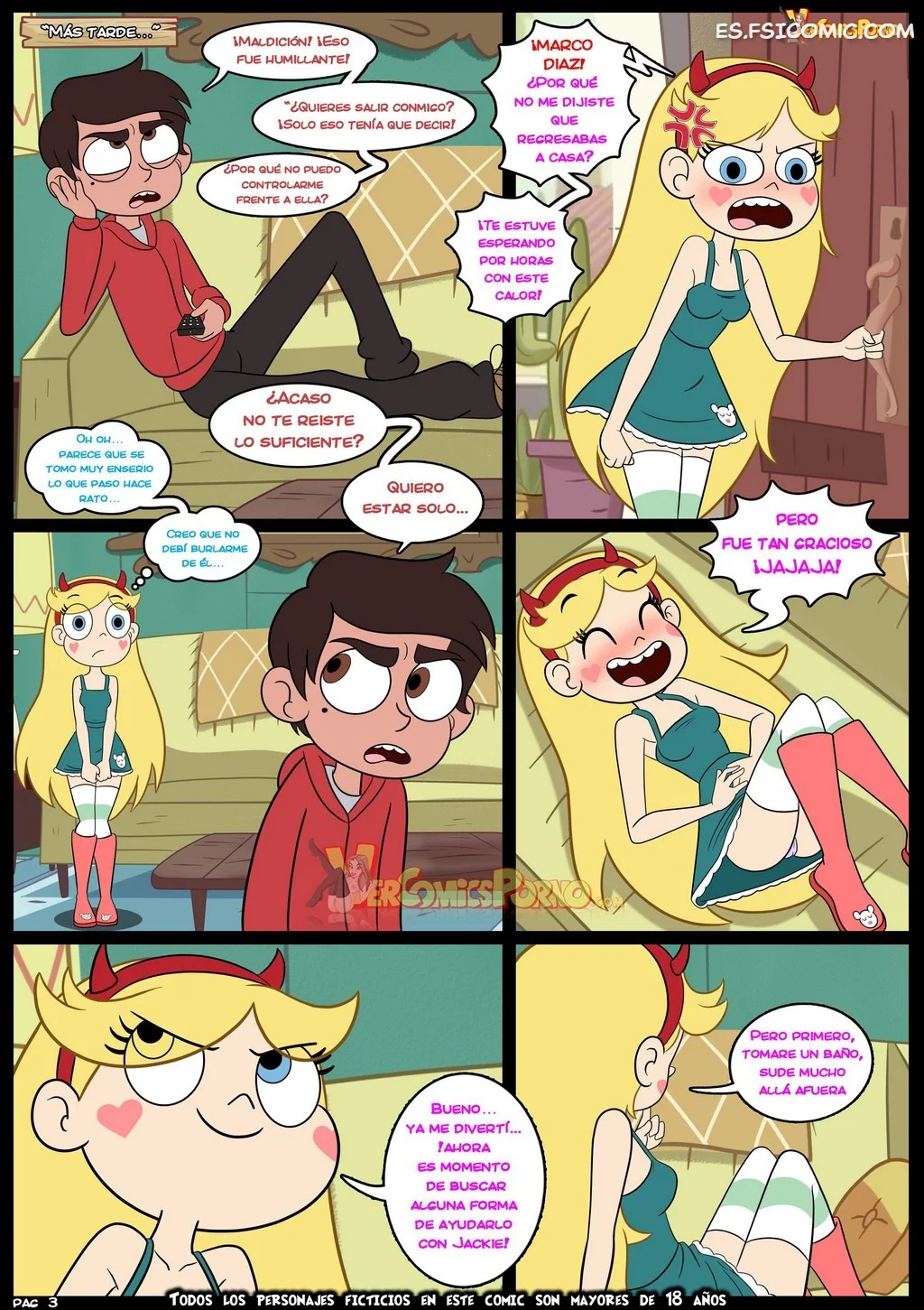Star Vs Las Fuerzas Del Sexo Capítulo 1 - Croc - 4 - FSI Comics star-vs-las-fuerzas-del-sexo-capítulo-1-croc-004