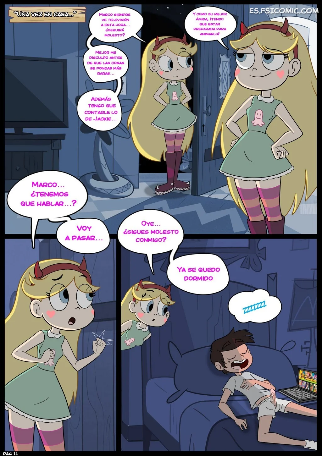 Star Vs Las Fuerzas Del Sexo Capítulo 1 - Croc - 12 - FSI Comics star-vs-las-fuerzas-del-sexo-capítulo-1-croc-012
