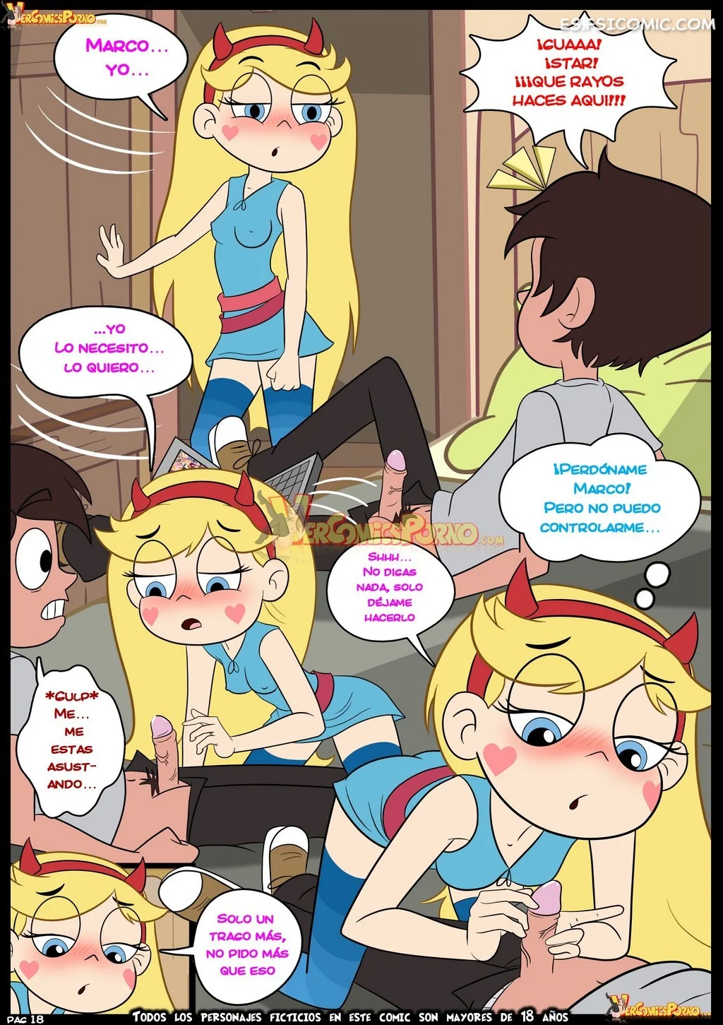 Star Vs Las Fuerzas Del Sexo Capítulo 1 - Croc - 19 - FSI Comics star-vs-las-fuerzas-del-sexo-capítulo-1-croc-019