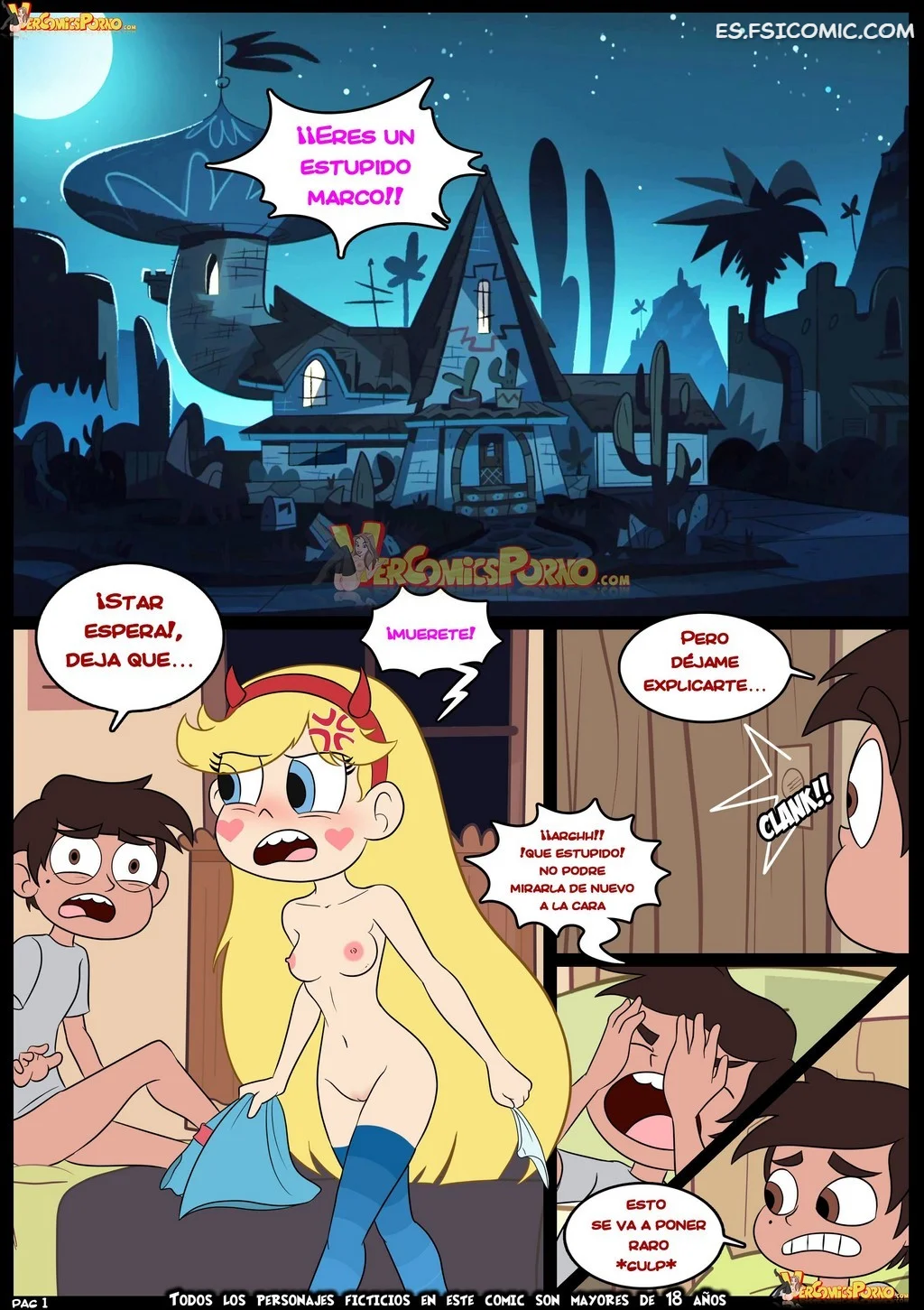 Star Vs Las Fuerzas Del Sexo Capítulo 2 - Croc - 2 - FSI Comics star-vs-las-fuerzas-del-sexo-capítulo-2-croc-002