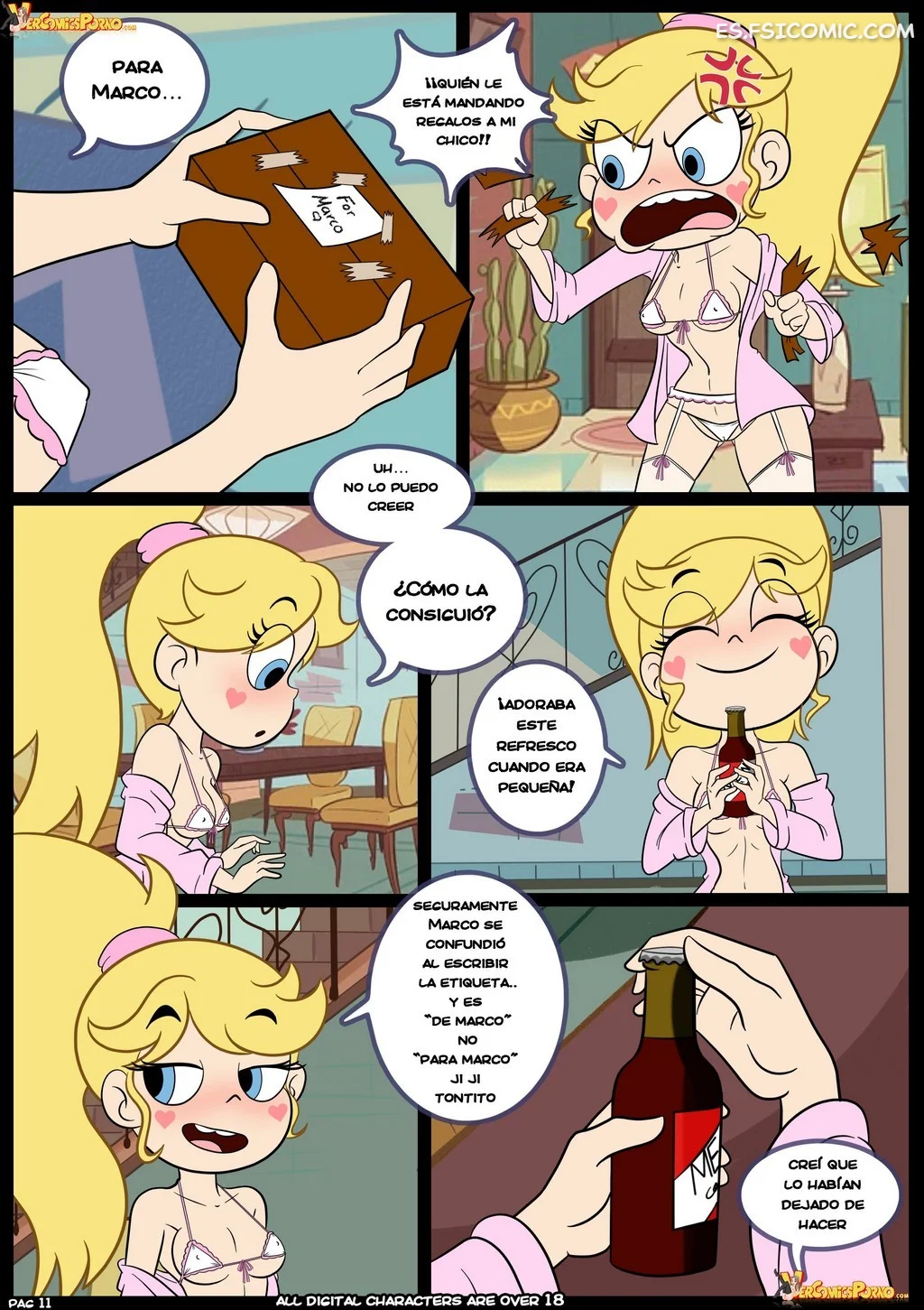 Star Vs Las Fuerzas Del Sexo Capítulo 3 - Croc - 12 - FSI Comics star-vs-las-fuerzas-del-sexo-capítulo-3-croc-012