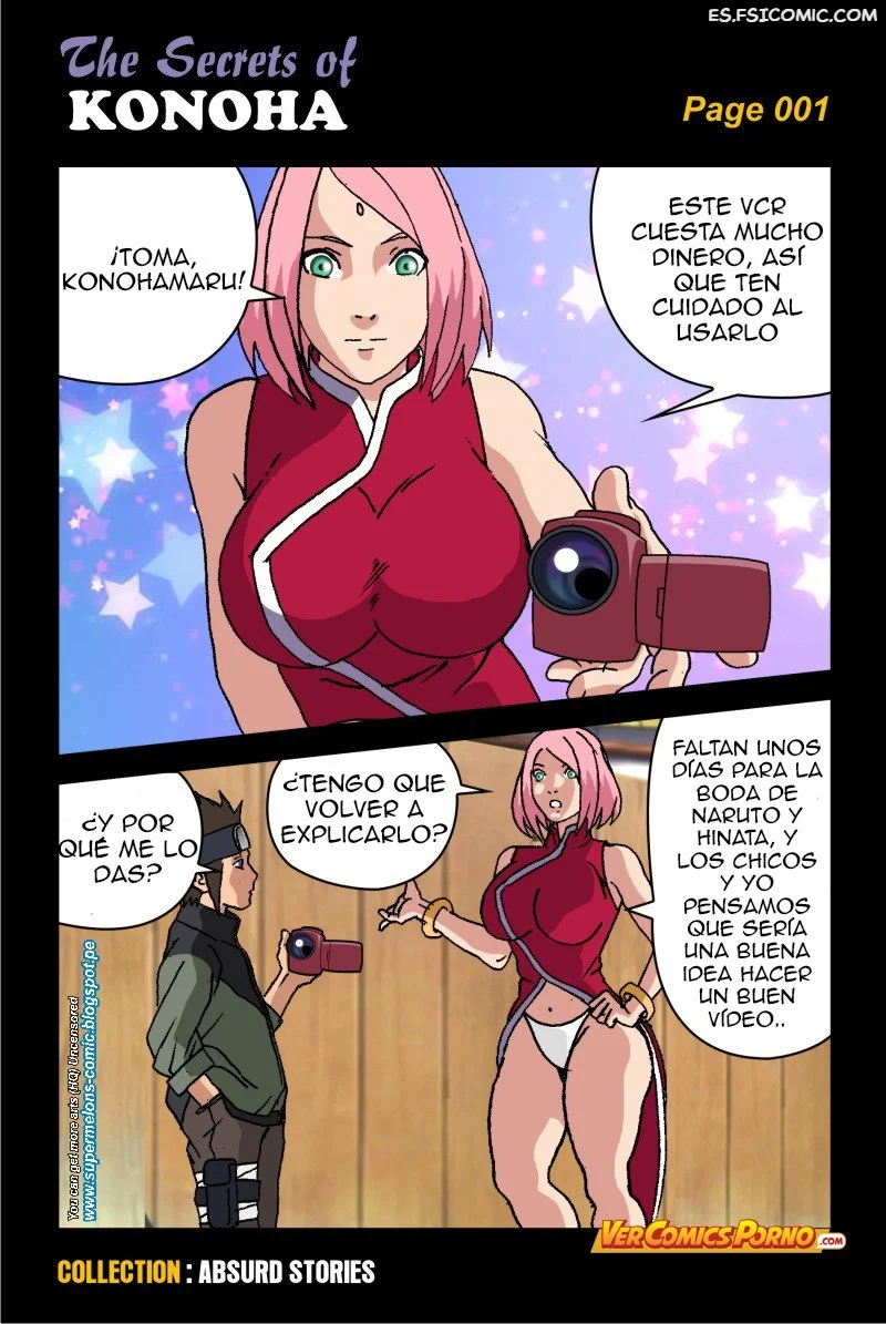 The Secrets of Konoha (Naruto) – Super Melons - 2 - FSI Comics the-secrets-of-konoha-naruto-super-melons-002