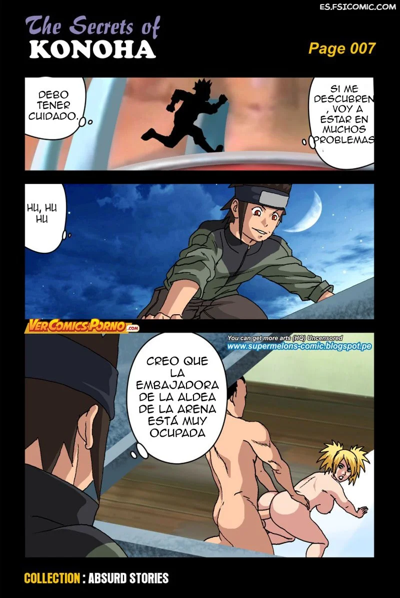 The Secrets of Konoha (Naruto) – Super Melons - 8 - FSI Comics the-secrets-of-konoha-naruto-super-melons-008