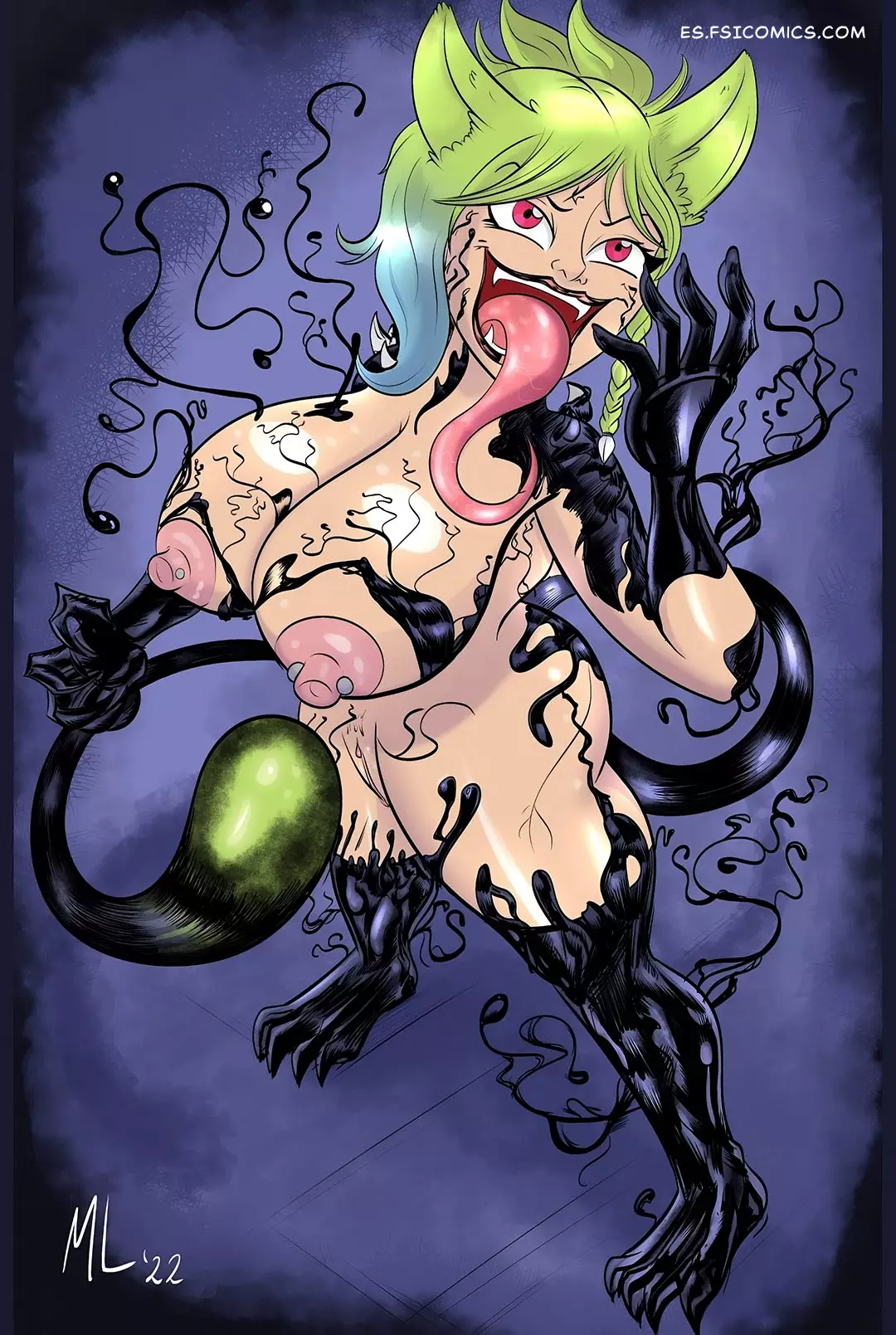 Thicc Venom - Ameizing Lewds - 45 - FSI Comics thicc-venom-ameizing-lewds-045