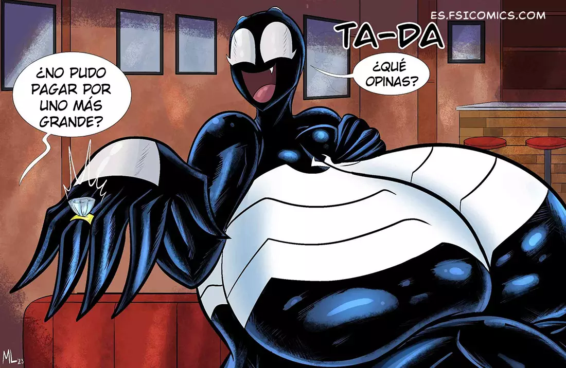 Thicc Venom - Ameizing Lewds - 75 - FSI Comics thicc-venom-ameizing-lewds-075
