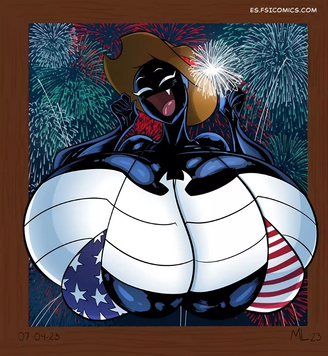 Thicc Venom - Ameizing Lewds - 89 - FSI Comics thicc-venom-ameizing-lewds-089
