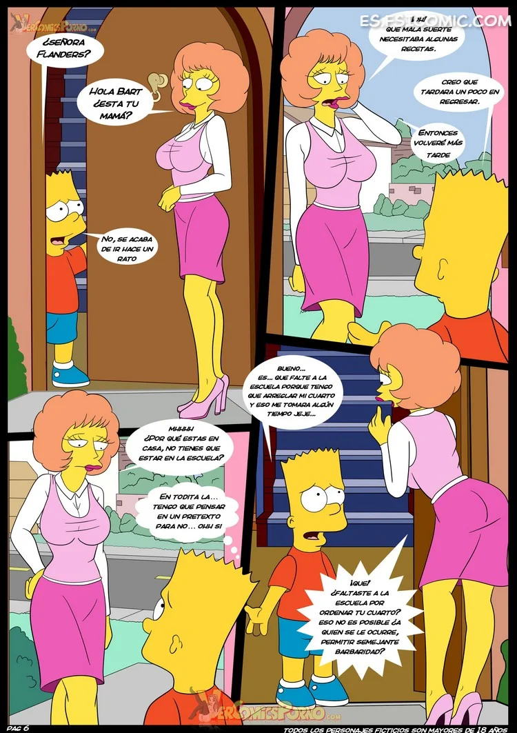 Viejas Costumbres Capítulo 4 - Croc - 7 - FSI Comics viejas-costumbres-capítulo-4-los-simpsons-croc-007