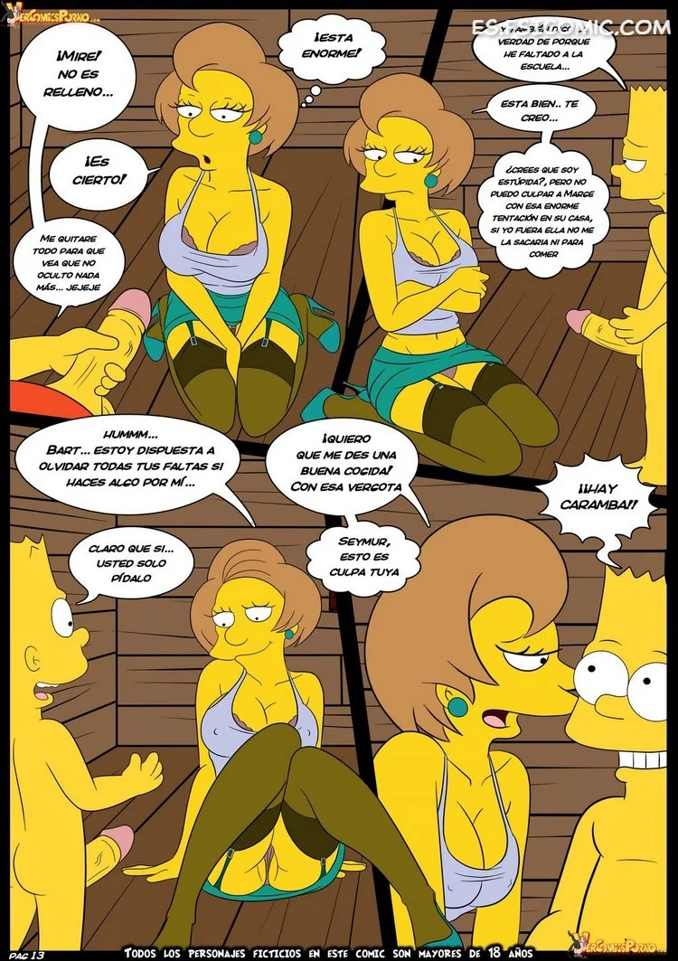 Viejas Costumbres Capítulo 5 - Croc - 14 - FSI Comics viejas-costumbres-capítulo-5-los-simpsons-croc-014