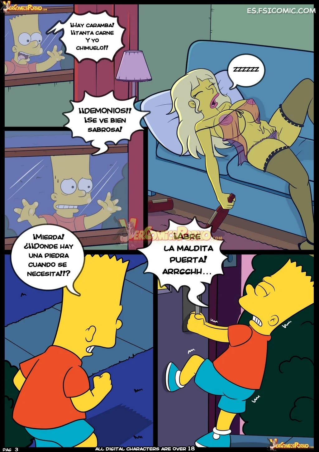 Viejas Costumbres Capítulo 8 - Croc - 4 - FSI Comics viejas-costumbres-capítulo-8-los-simpsons-croc-004