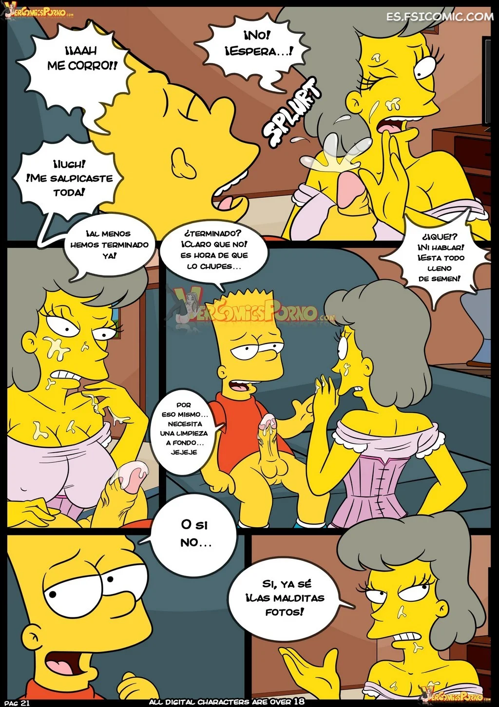 Viejas Costumbres Capítulo 8 - Croc - 22 - FSI Comics viejas-costumbres-capítulo-8-los-simpsons-croc-022