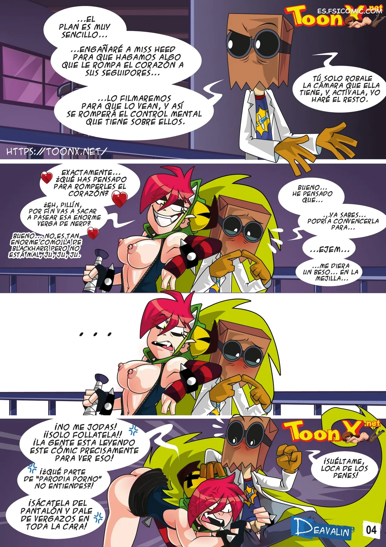 Villainous - Miss Heed - Deavalin - 5 - FSI Comics villainous-miss-heed-vcp-deavalin-005