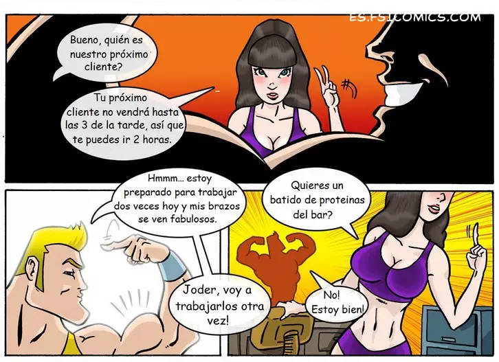 Xtreme Fitness Capítulo 1 - BlacknWhite - 5 - FSI Comics xtreme-fitness-capítulo-1-blacknwhite-005