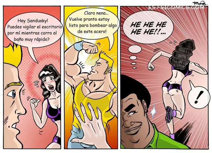 Xtreme Fitness Capítulo 1 - BlacknWhite - 12 - FSI Comics xtreme-fitness-capítulo-1-blacknwhite-012