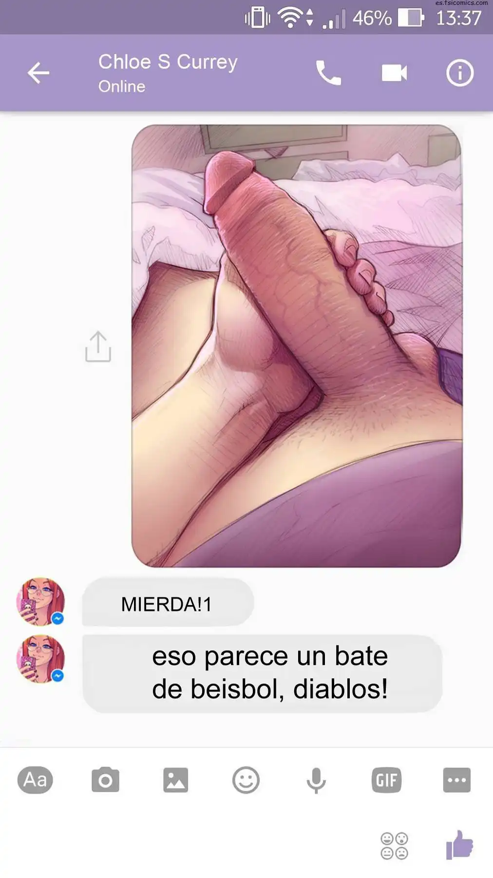 A Chat With Chloe - Melkor Mancin - 2 - FSI Comics a chat with chloe melkor mancin 002