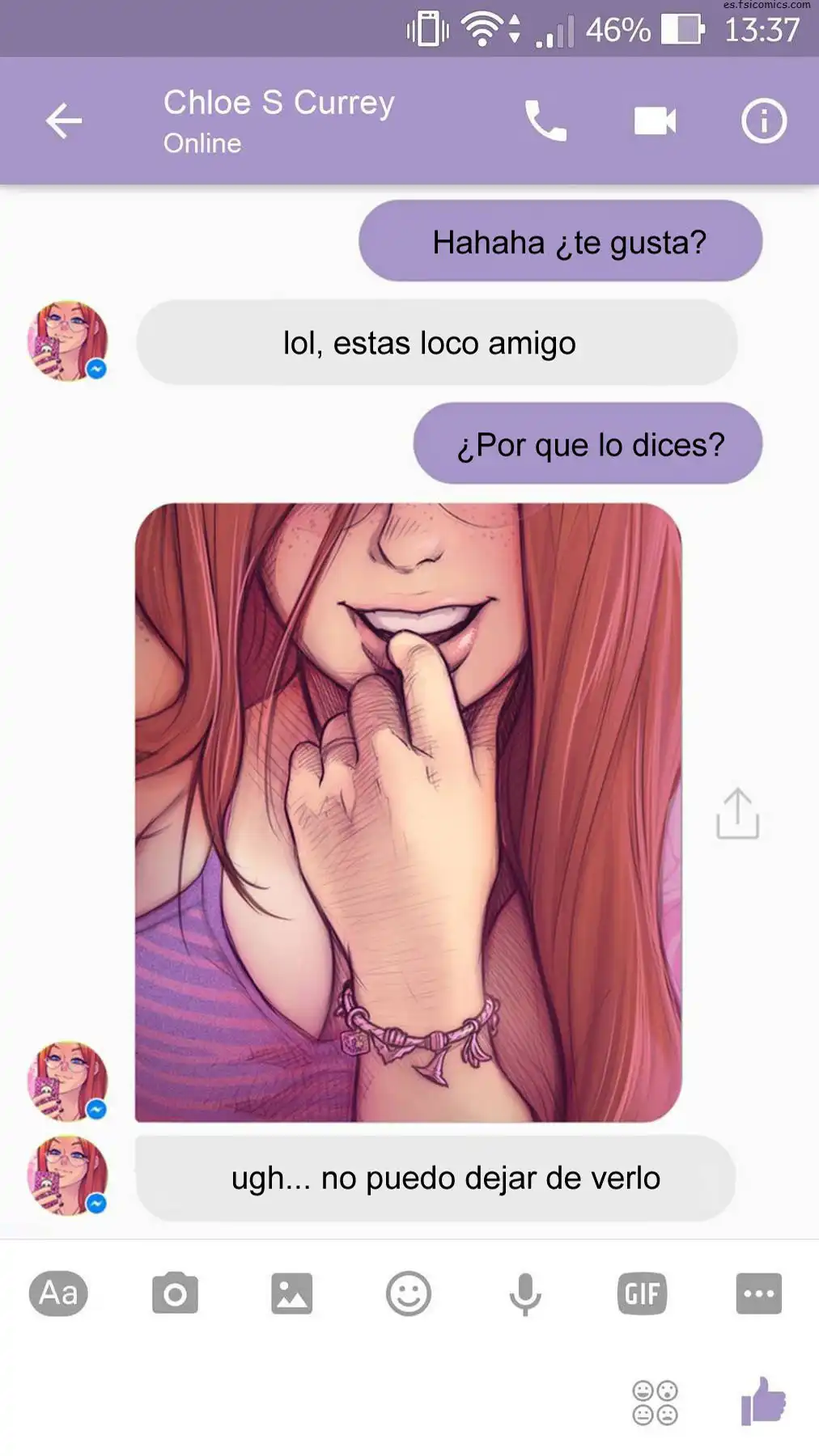 A Chat With Chloe - Melkor Mancin - 3 - FSI Comics a chat with chloe melkor mancin 003