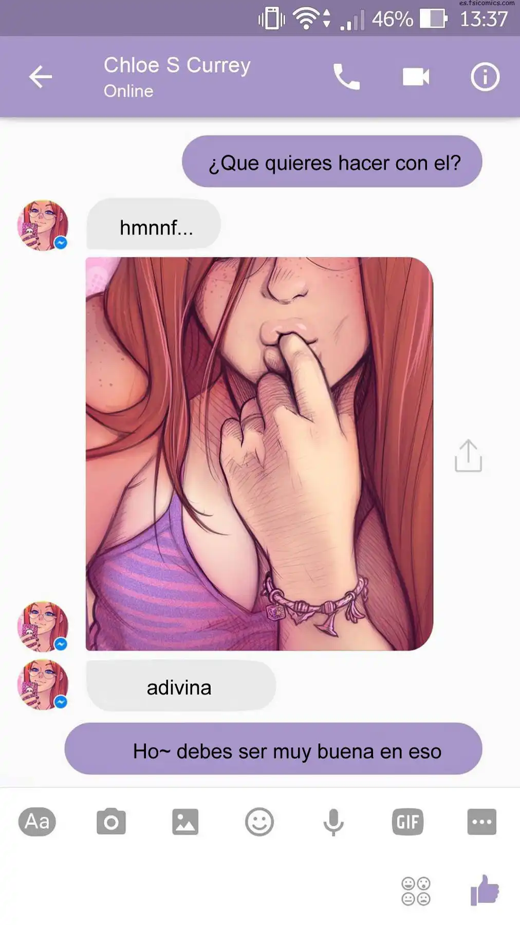 A Chat With Chloe - Melkor Mancin - 5 - FSI Comics a chat with chloe melkor mancin 005