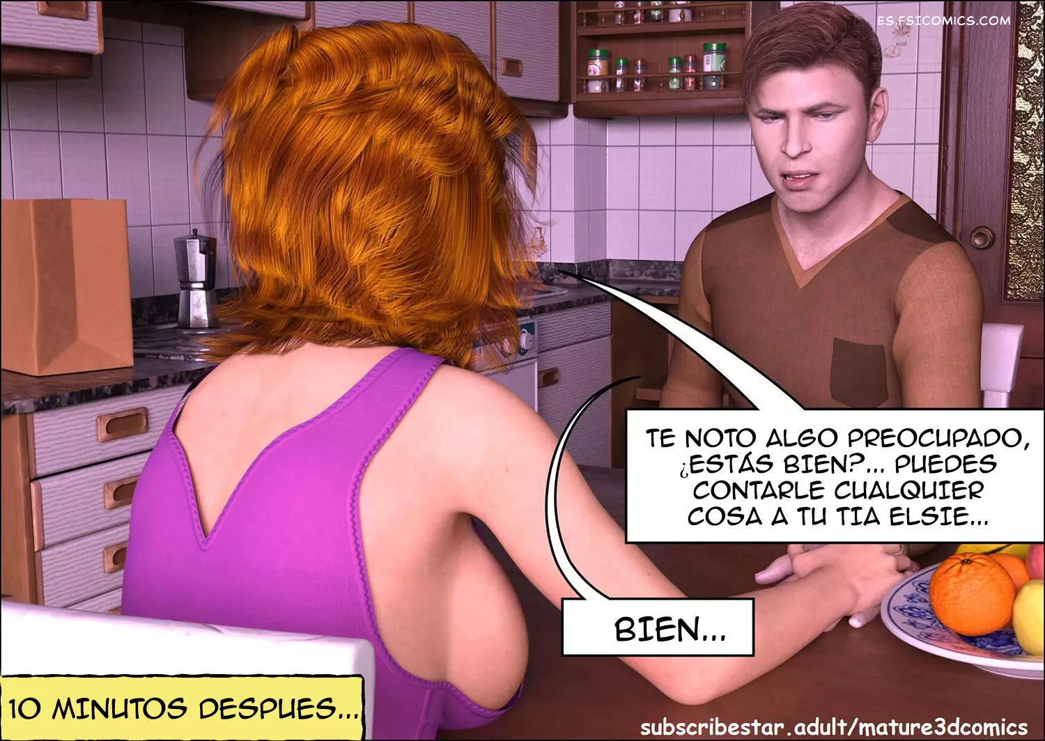 Aunt Elsie Capítulo 1 – Mature3DComics - 6 - FSI Comics aunt-elsie-capítulo-1-mature3dcomics-006