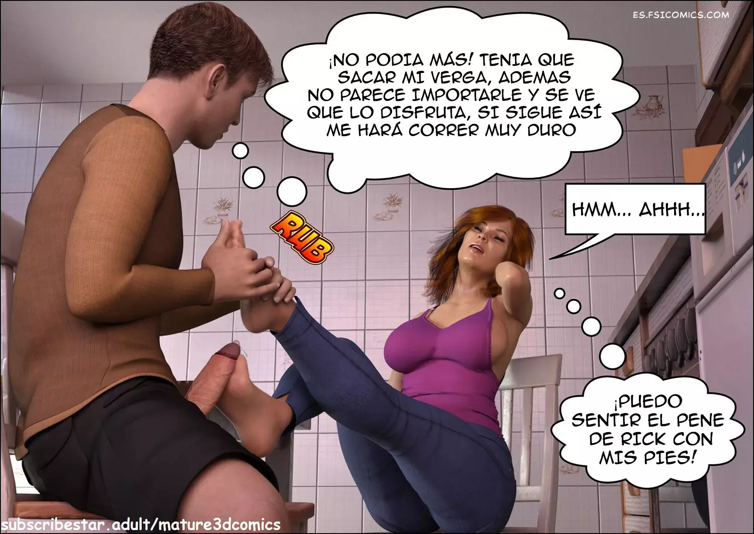 Aunt Elsie Capítulo 1 – Mature3DComics - 13 - FSI Comics aunt-elsie-capítulo-1-mature3dcomics-013