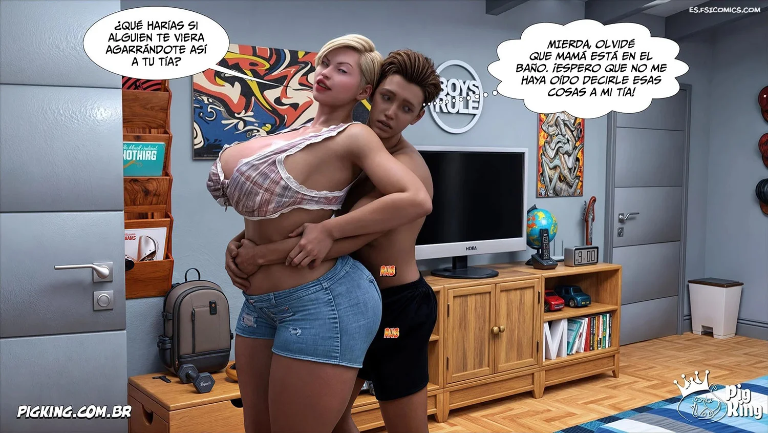 Caroline Capítulo 14 – CrazyDad3D - 12 - FSI Comics caroline capitulo 14 crazydad3d 012