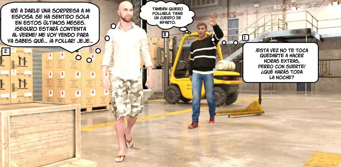 Caught In The Act Capítulo 1 – Mature3DComics - 1 - FSI Comics caught-in-the-act-capítulo-1-mature3dcomics-001