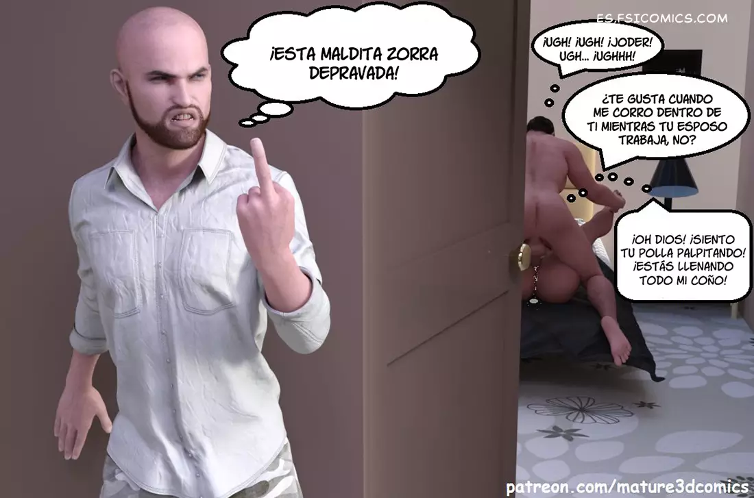 Caught In The Act Capítulo 2 – Mature3DComics - 2 - FSI Comics caught-in-the-act-capítulo-2-mature3dcomics-002