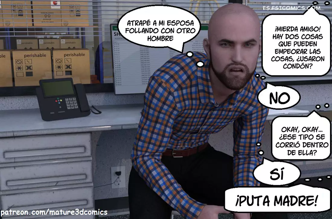 Caught In The Act Capítulo 2 – Mature3DComics - 4 - FSI Comics caught-in-the-act-capítulo-2-mature3dcomics-004