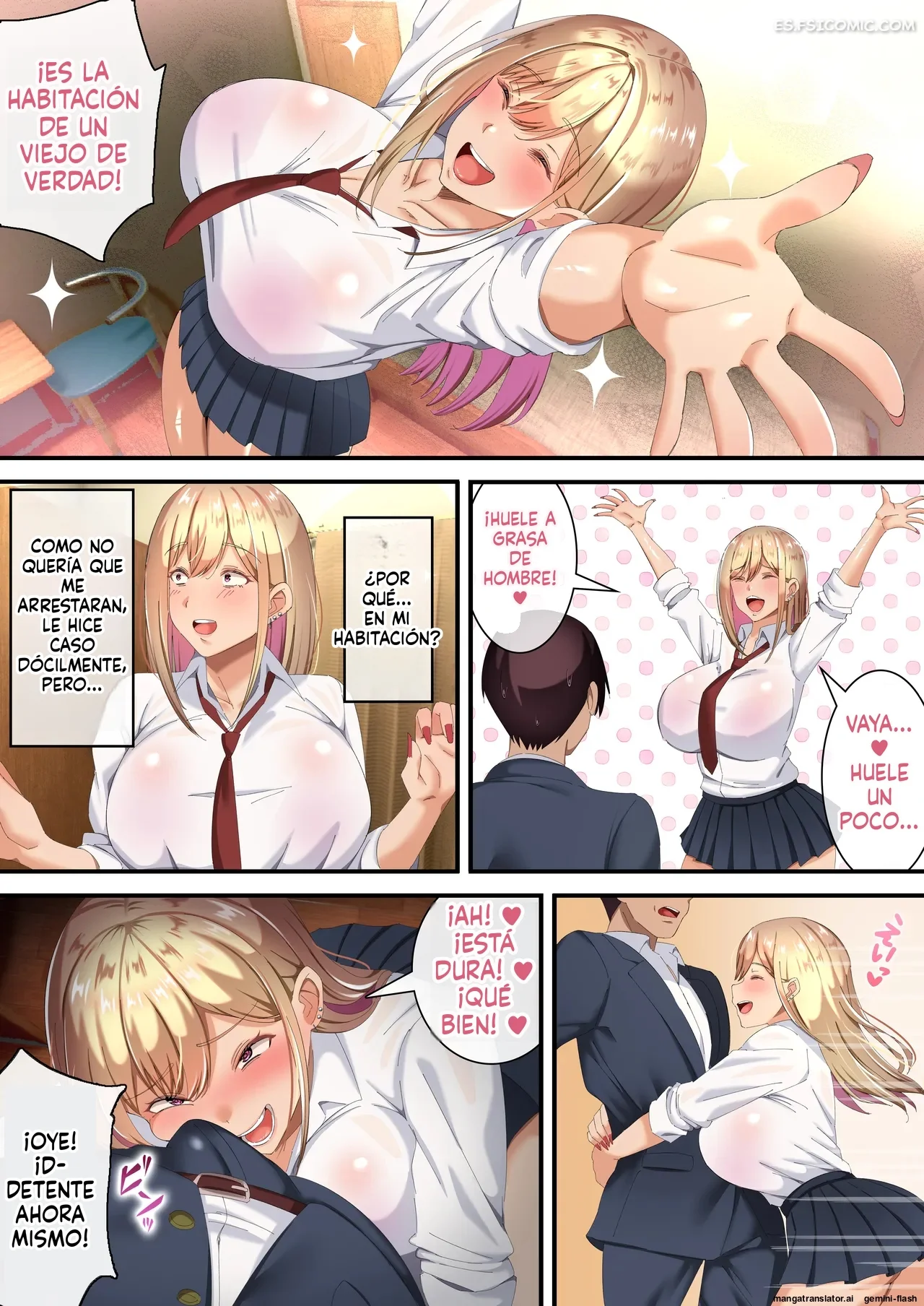 Chantajeado Por Una Chica Que Ama A Los Hombres Mayores – Tokumori Hanten - 8 - FSI Comics chantajeado por una chica que ama a los hombres mayores tokumori hanten 008