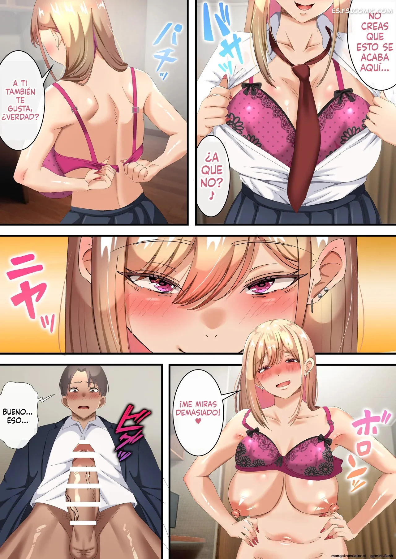 Chantajeado Por Una Chica Que Ama A Los Hombres Mayores – Tokumori Hanten - 15 - FSI Comics chantajeado por una chica que ama a los hombres mayores tokumori hanten 015