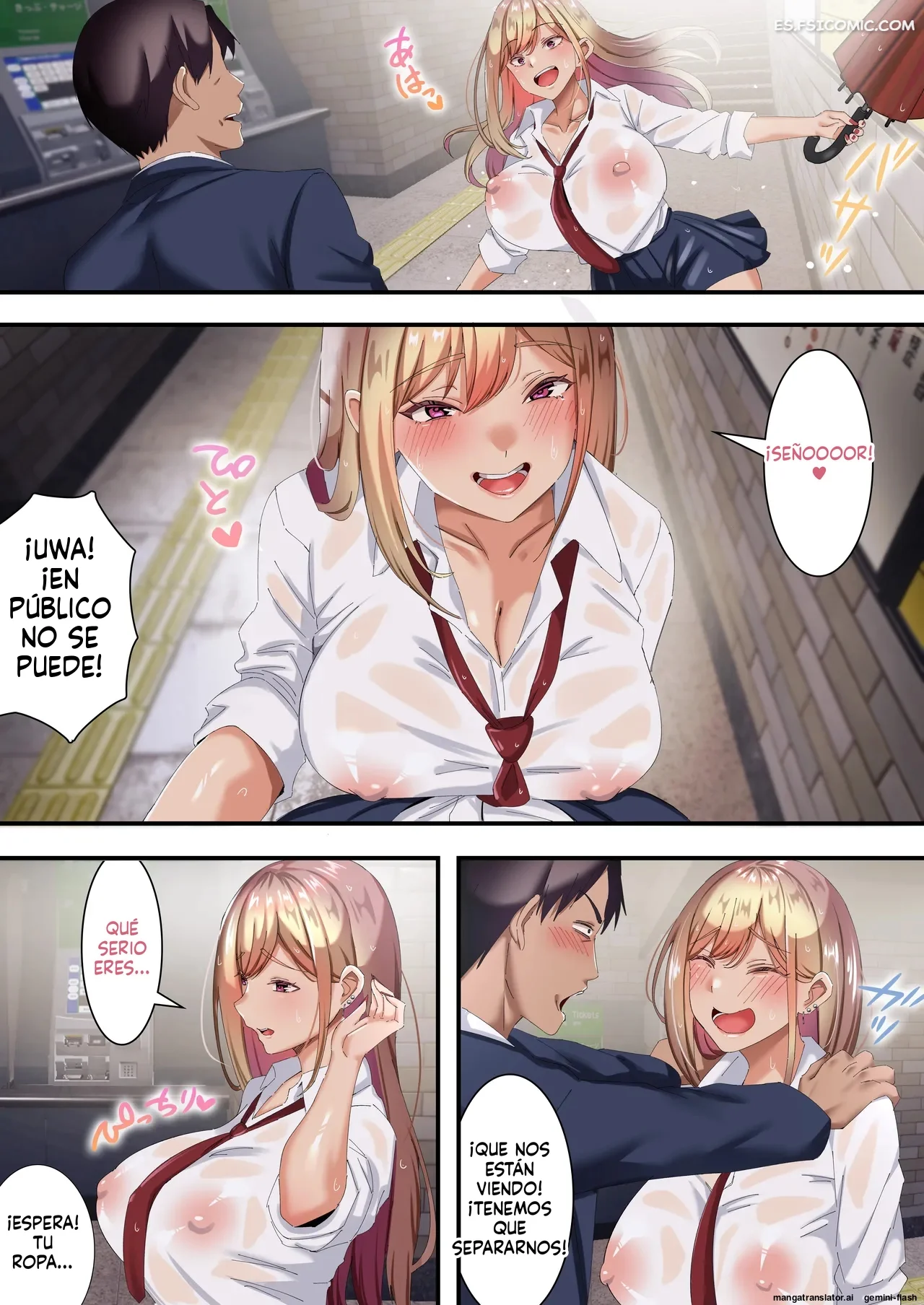 Chantajeado Por Una Chica Que Ama A Los Hombres Mayores – Tokumori Hanten - 26 - FSI Comics chantajeado por una chica que ama a los hombres mayores tokumori hanten 026