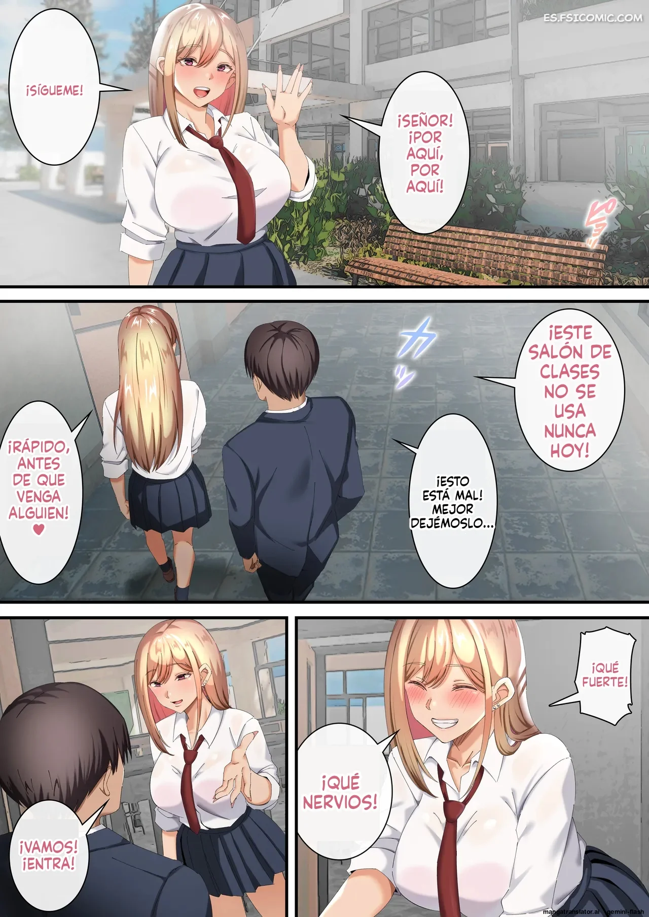 Chantajeado Por Una Chica Que Ama A Los Hombres Mayores – Tokumori Hanten - 35 - FSI Comics chantajeado por una chica que ama a los hombres mayores tokumori hanten 035