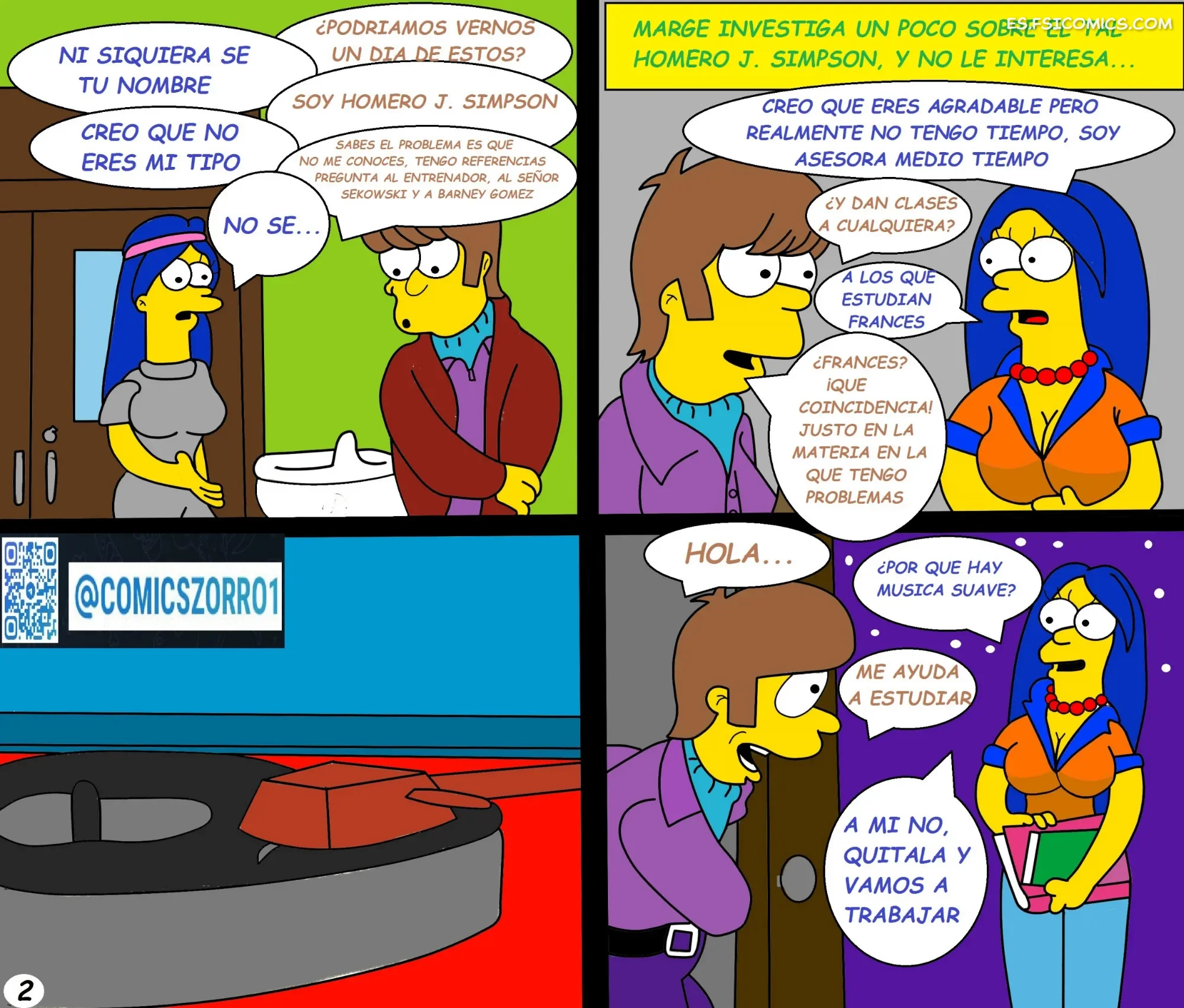 Como Conoci A Su Marge – ComicsZorro1 - 3 - FSI Comics como conoci a su marge comicszorro1 003