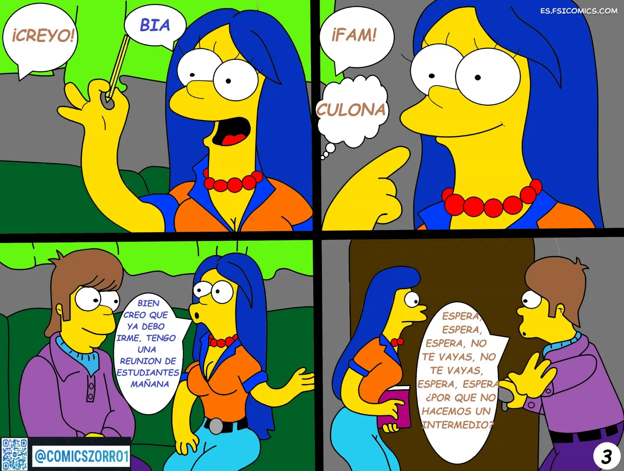 Como Conoci A Su Marge – ComicsZorro1 - 4 - FSI Comics como conoci a su marge comicszorro1 004