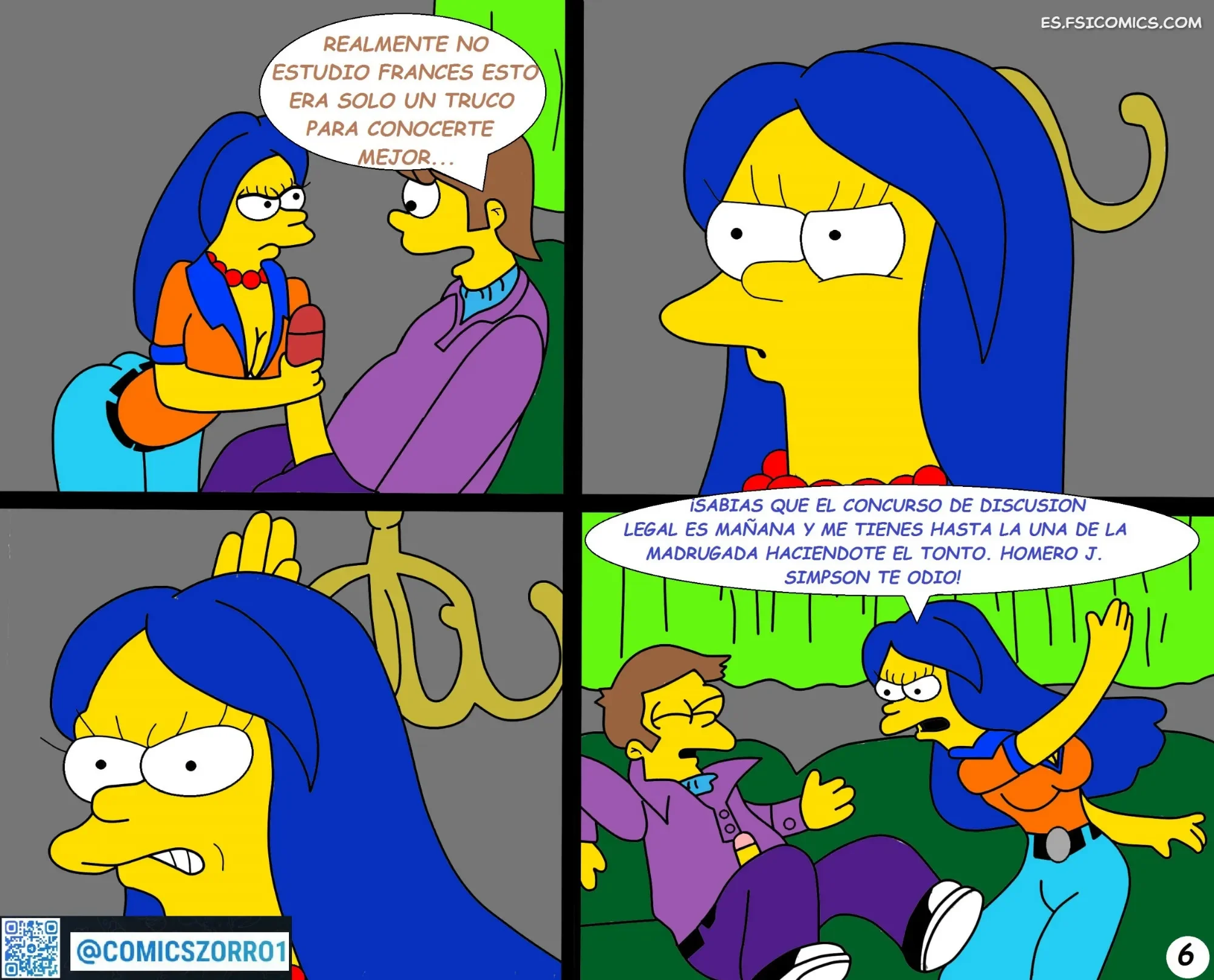 Como Conoci A Su Marge – ComicsZorro1 - 7 - FSI Comics como conoci a su marge comicszorro1 007