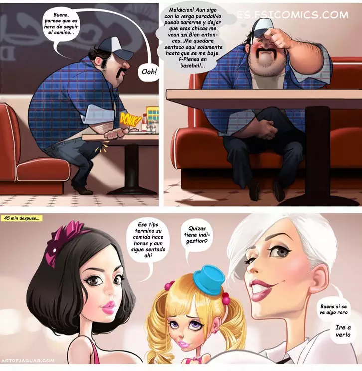 Coochies Sex Dinner - Art of Jaguar - 8 - FSI Comics coochies-sex-dinner-art-of-jaguar-008