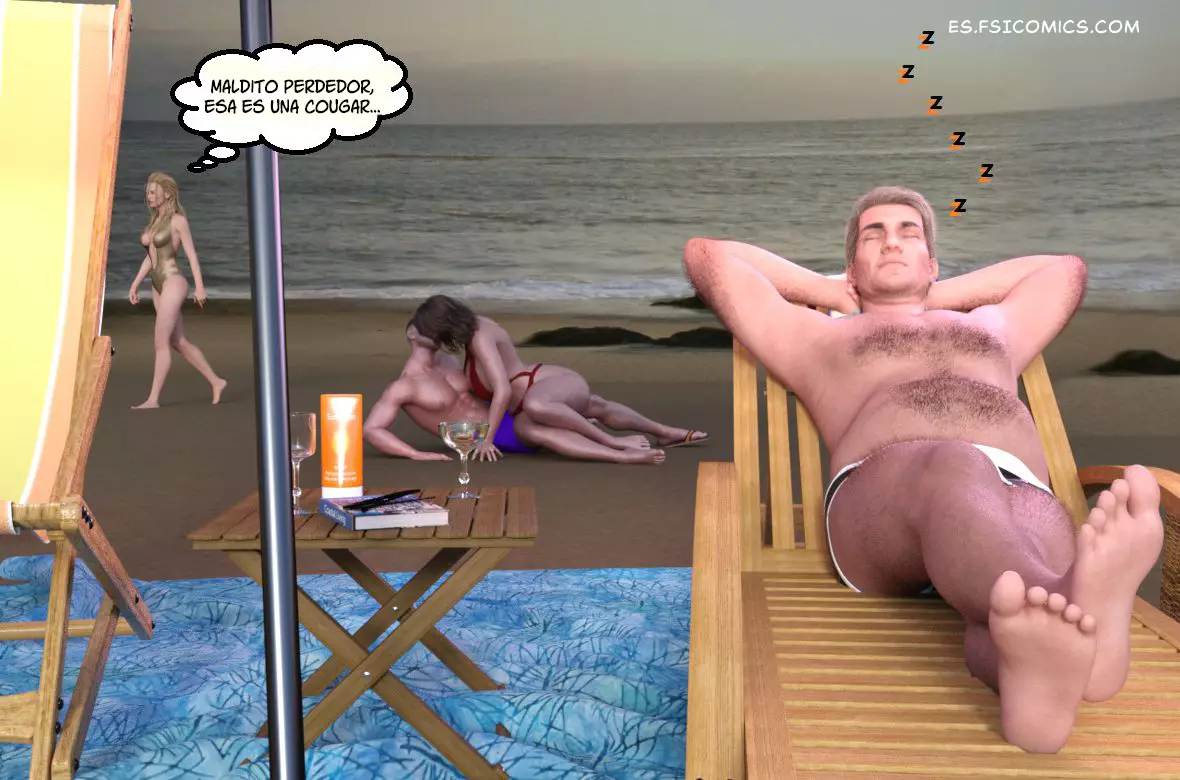 Cougar Shenanigans Capítulo 1 – Mature3DComics - 4 - FSI Comics cougar-shenanigans-capítulo-1-mature3dcomics-004