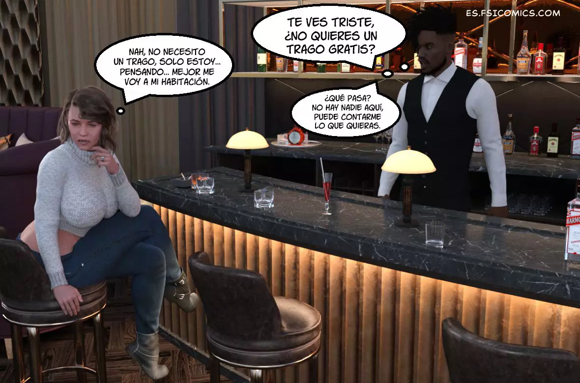 Cougar Shenanigans Capítulo 2 – Mature3DComics - 5 - FSI Comics cougar-shenanigans-capítulo-2-mature3dcomics-005