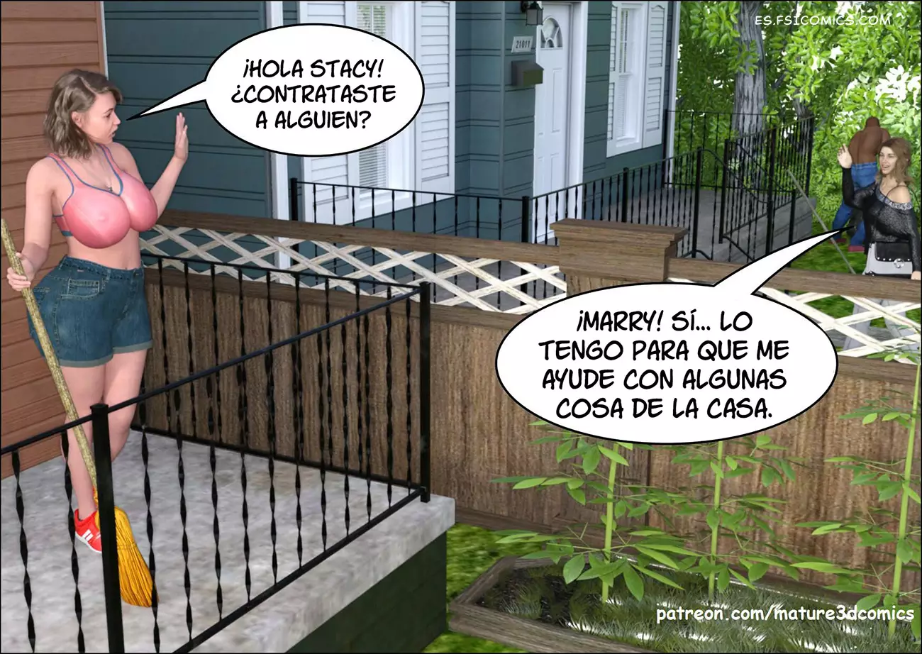 Cougar Shenanigans Capítulo 4 – Mature3DComics - 9 - FSI Comics cougar-shenanigans-capítulo-4-mature3dcomics-009