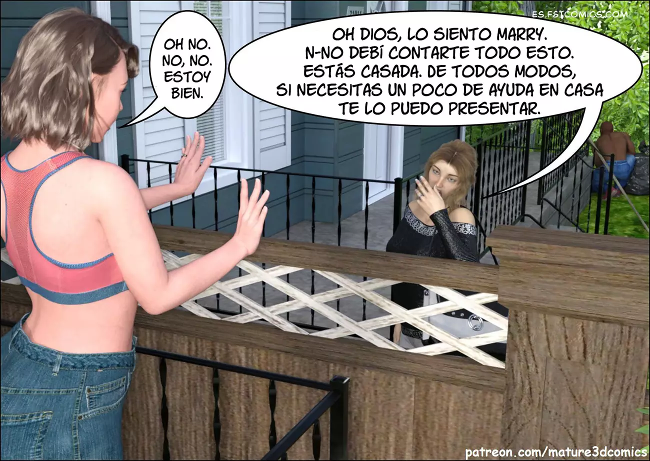 Cougar Shenanigans Capítulo 4 – Mature3DComics - 12 - FSI Comics cougar-shenanigans-capítulo-4-mature3dcomics-012