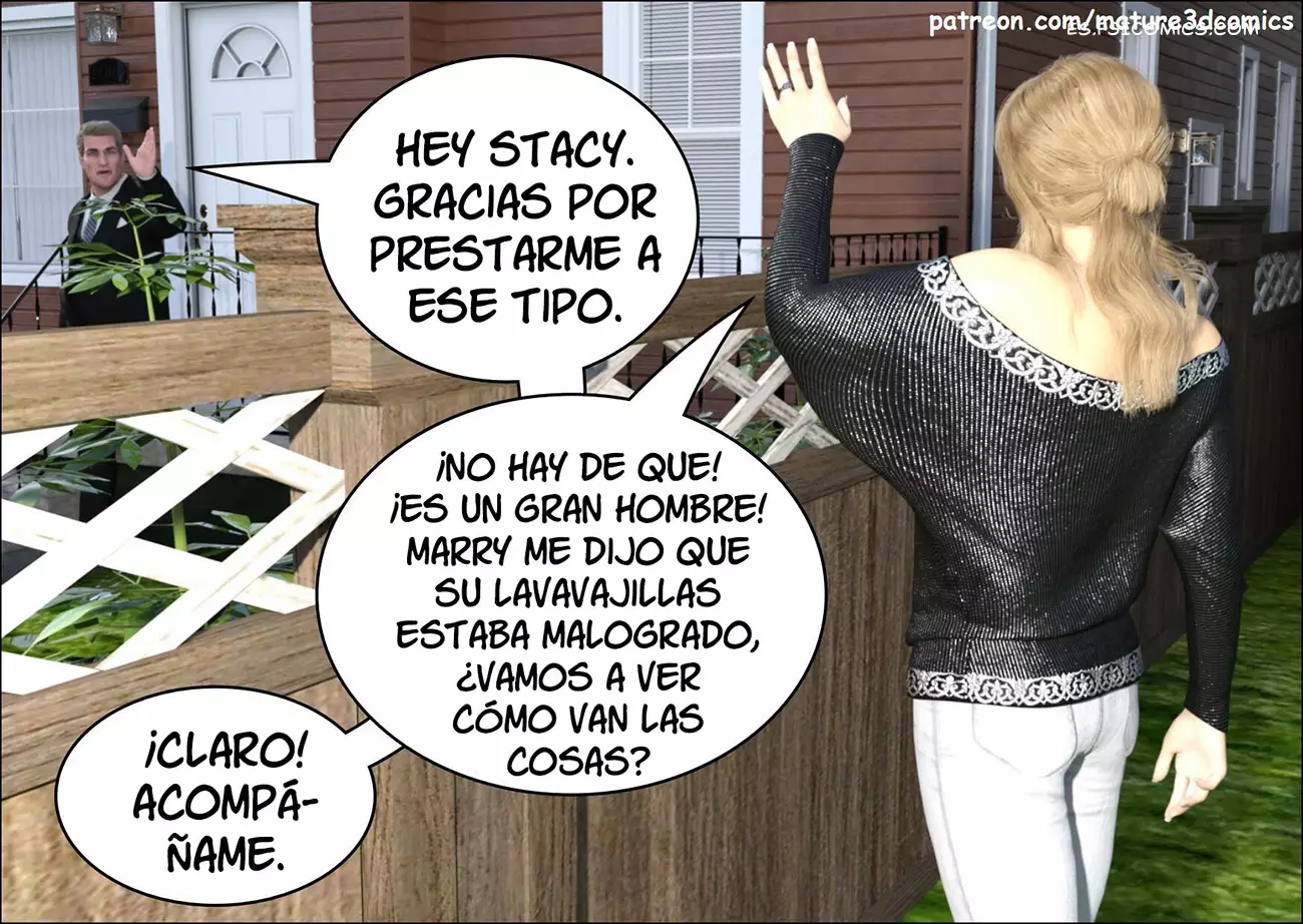 Cougar Shenanigans Capítulo 4 – Mature3DComics - 47 - FSI Comics cougar-shenanigans-capítulo-4-mature3dcomics-047