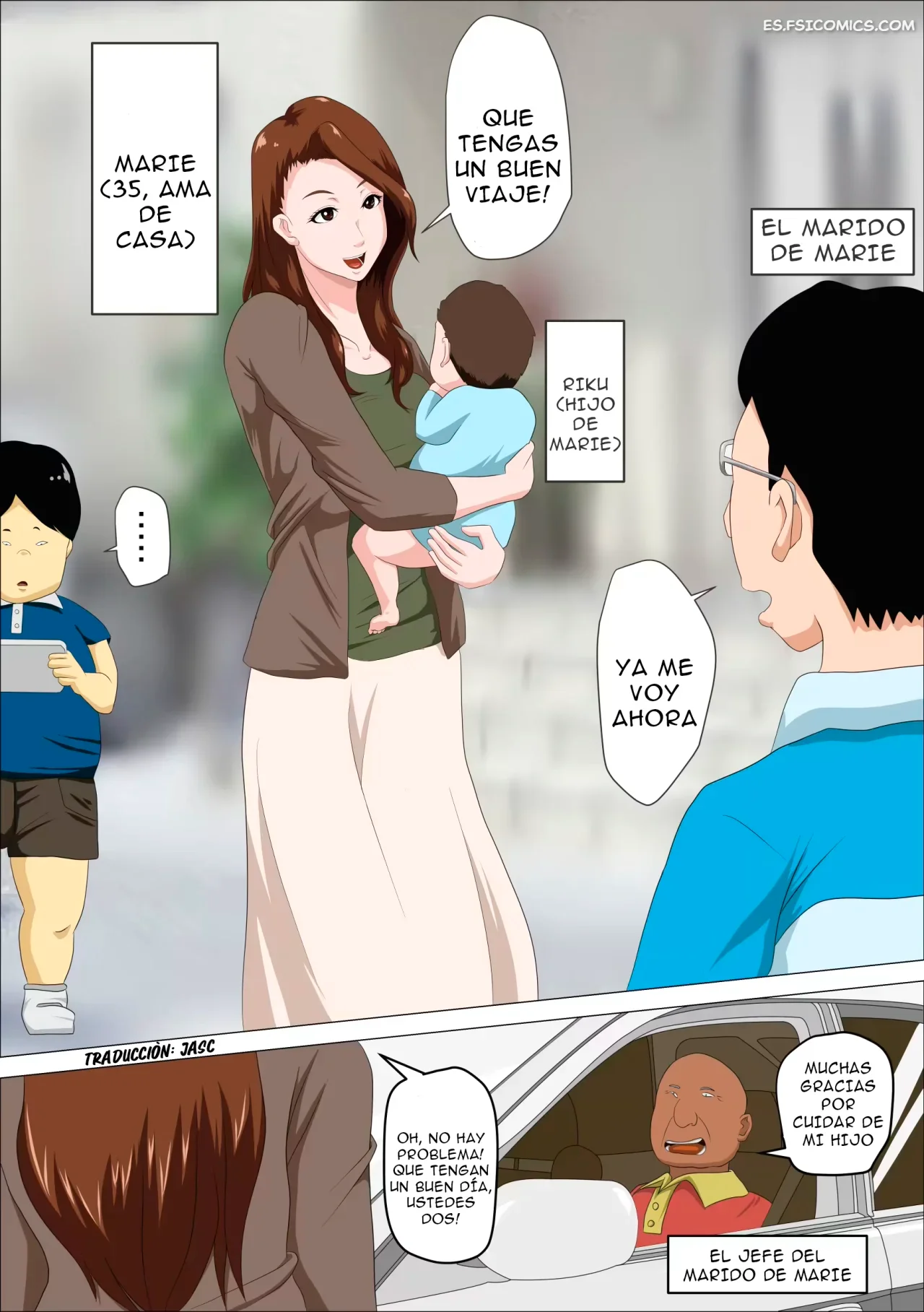 Cuidé Al Hijo Del Jefe Y Lo Único Que Hizo Fue Chuparme Las Tetas – Almarosso - 2 - FSI Comics cuide al hijo del jefe y lo unico que hizo fue chuparme las tetas almarosso 002