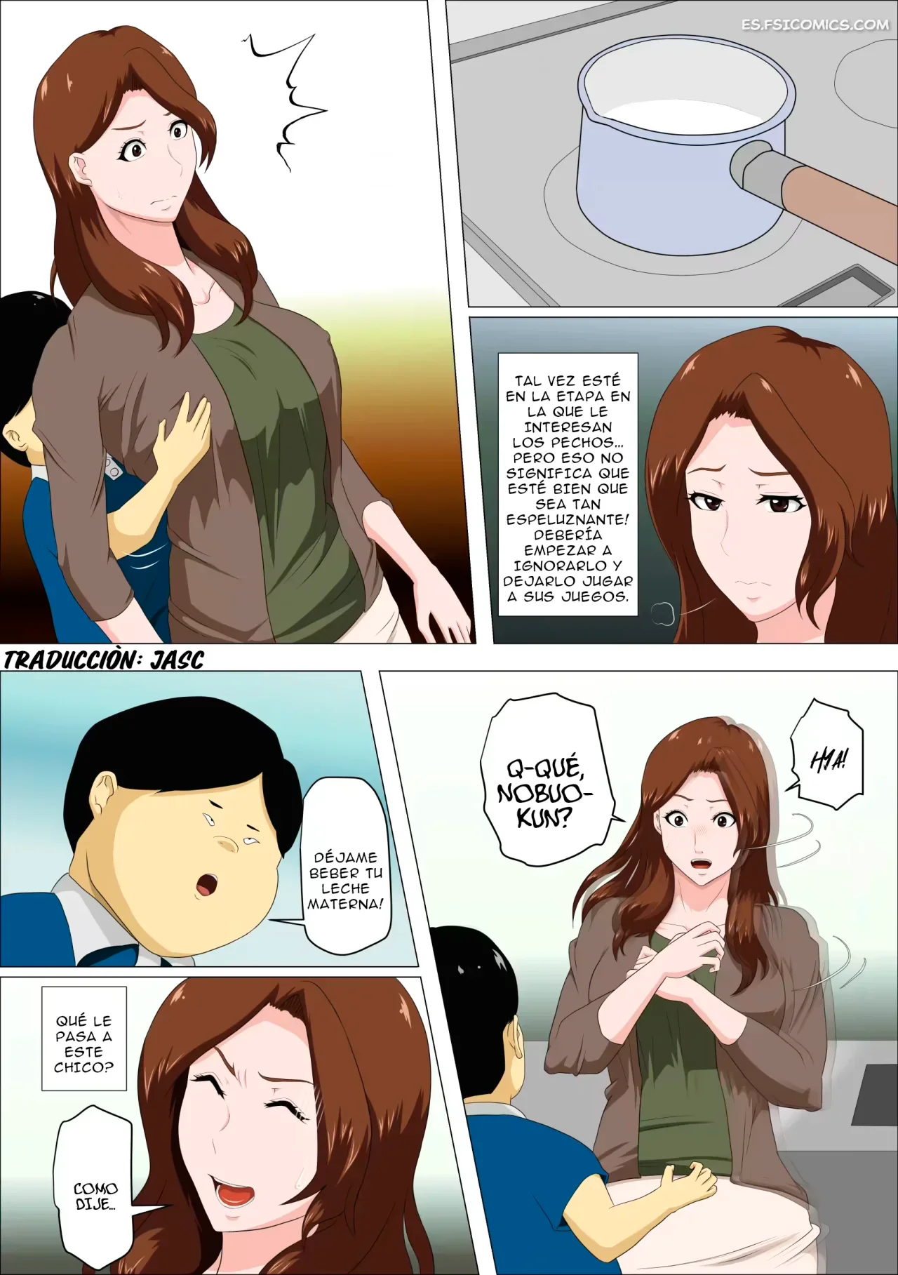 Cuidé Al Hijo Del Jefe Y Lo Único Que Hizo Fue Chuparme Las Tetas – Almarosso - 8 - FSI Comics cuide al hijo del jefe y lo unico que hizo fue chuparme las tetas almarosso 008