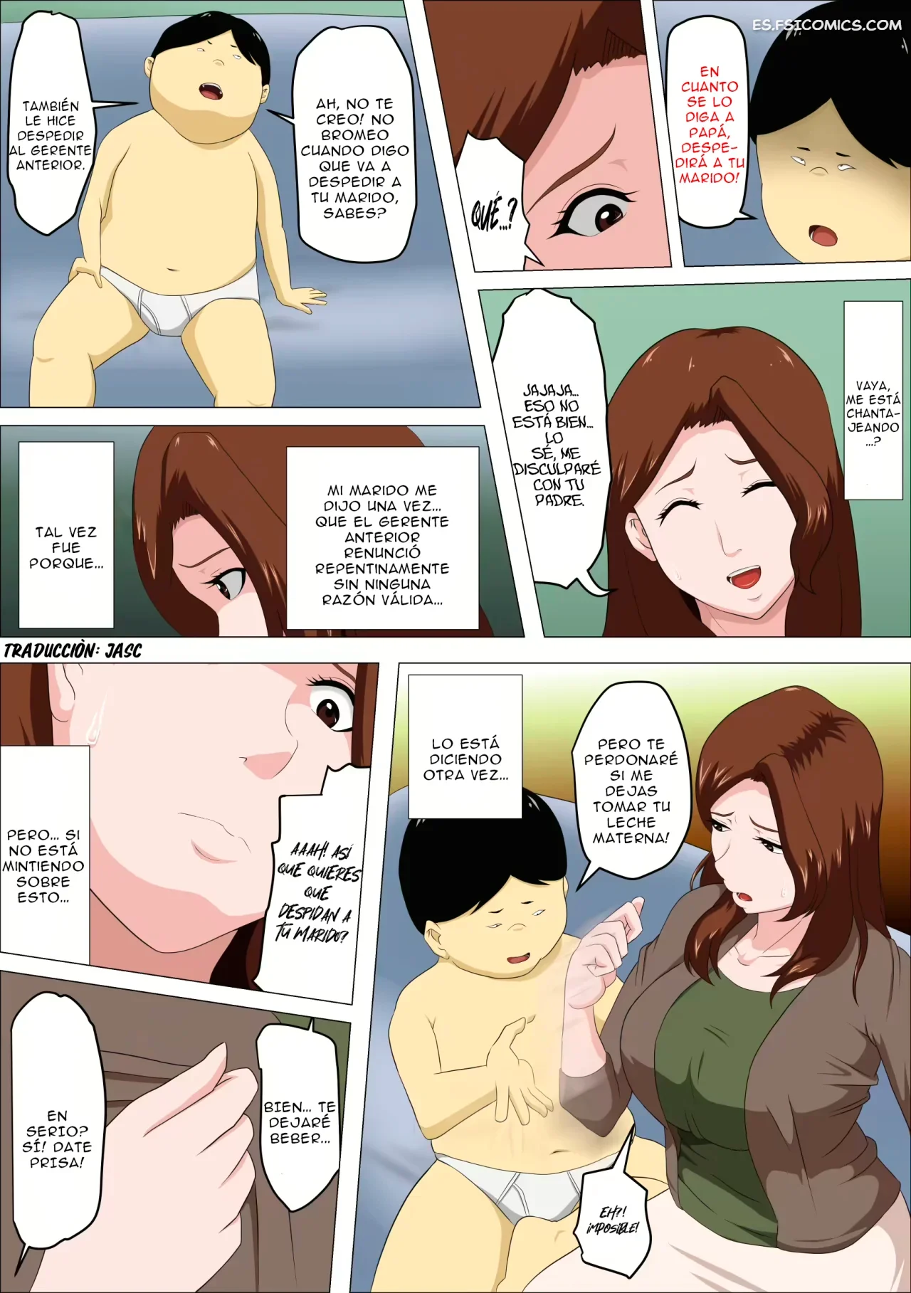 Cuidé Al Hijo Del Jefe Y Lo Único Que Hizo Fue Chuparme Las Tetas – Almarosso - 11 - FSI Comics cuide al hijo del jefe y lo unico que hizo fue chuparme las tetas almarosso 011