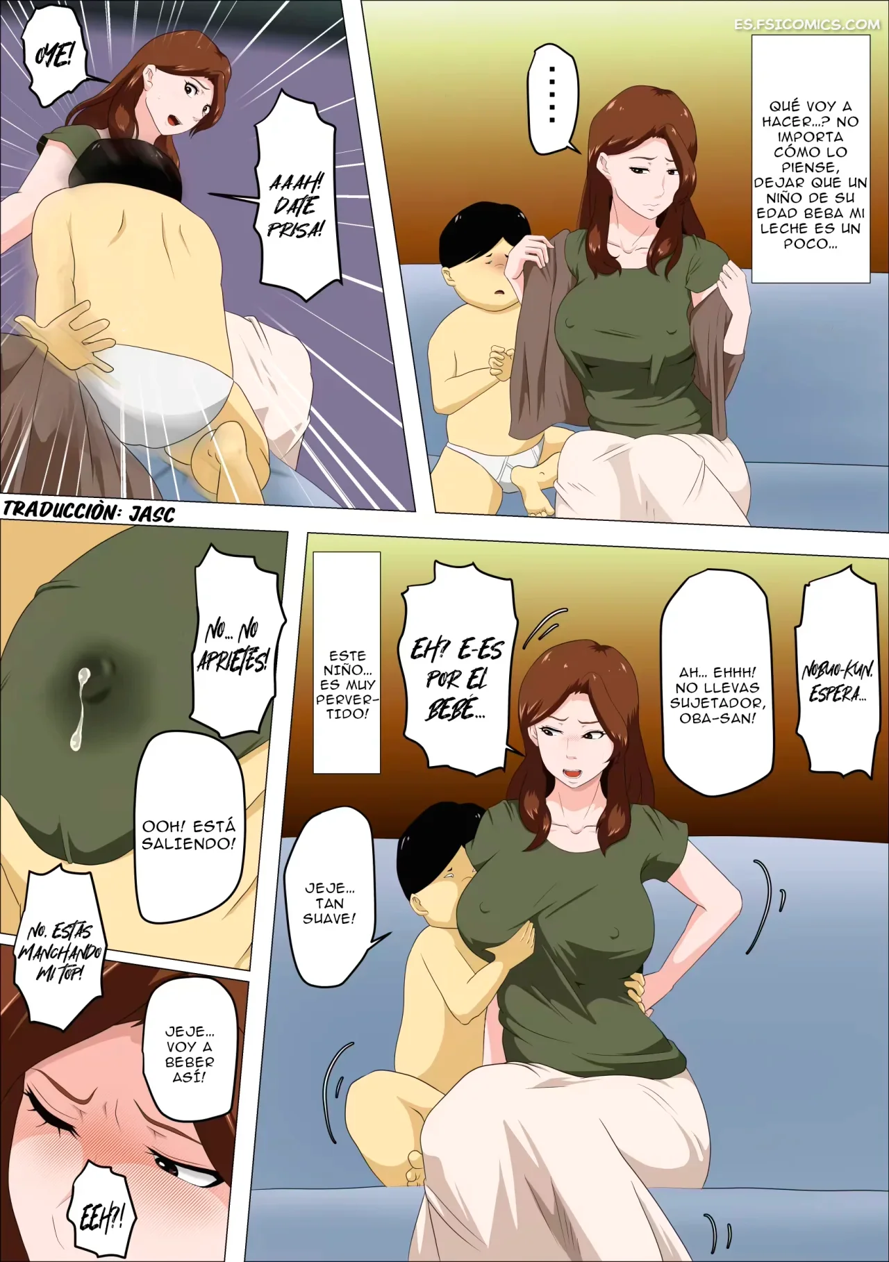 Cuidé Al Hijo Del Jefe Y Lo Único Que Hizo Fue Chuparme Las Tetas – Almarosso - 12 - FSI Comics cuide al hijo del jefe y lo unico que hizo fue chuparme las tetas almarosso 012