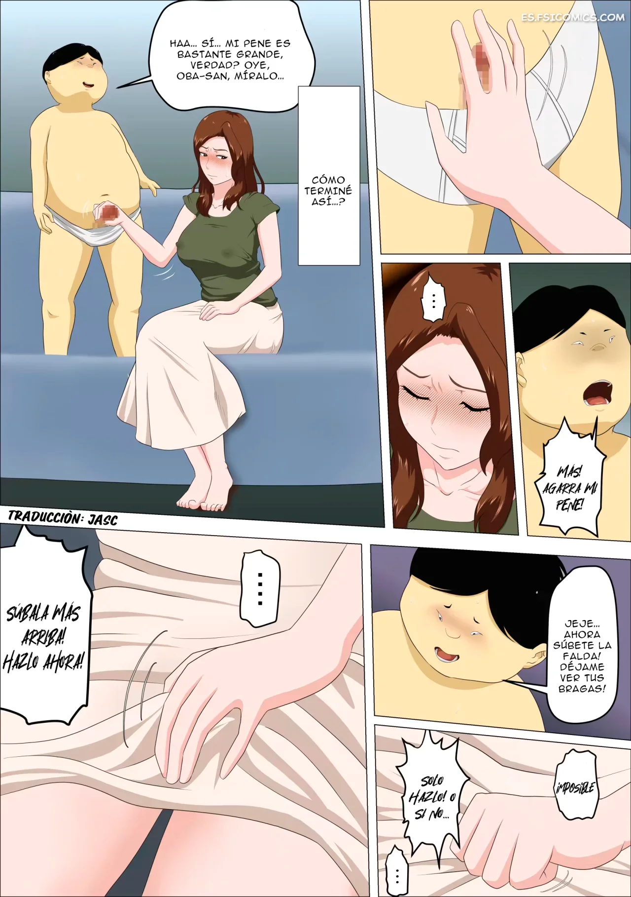 Cuidé Al Hijo Del Jefe Y Lo Único Que Hizo Fue Chuparme Las Tetas – Almarosso - 18 - FSI Comics cuide al hijo del jefe y lo unico que hizo fue chuparme las tetas almarosso 018