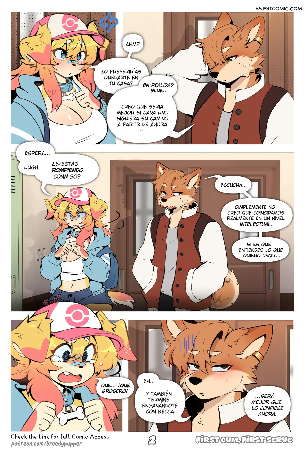 First Cum, First Serve – Breedypupper - 3 - FSI Comics first-cum-first-serve-breedypupper-003
