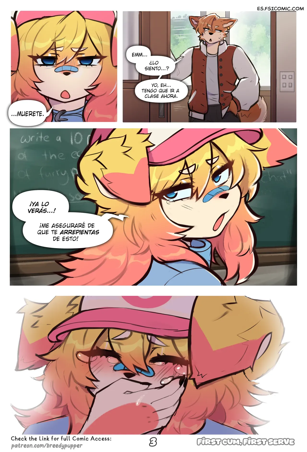 First Cum, First Serve – Breedypupper - 4 - FSI Comics first-cum-first-serve-breedypupper-004