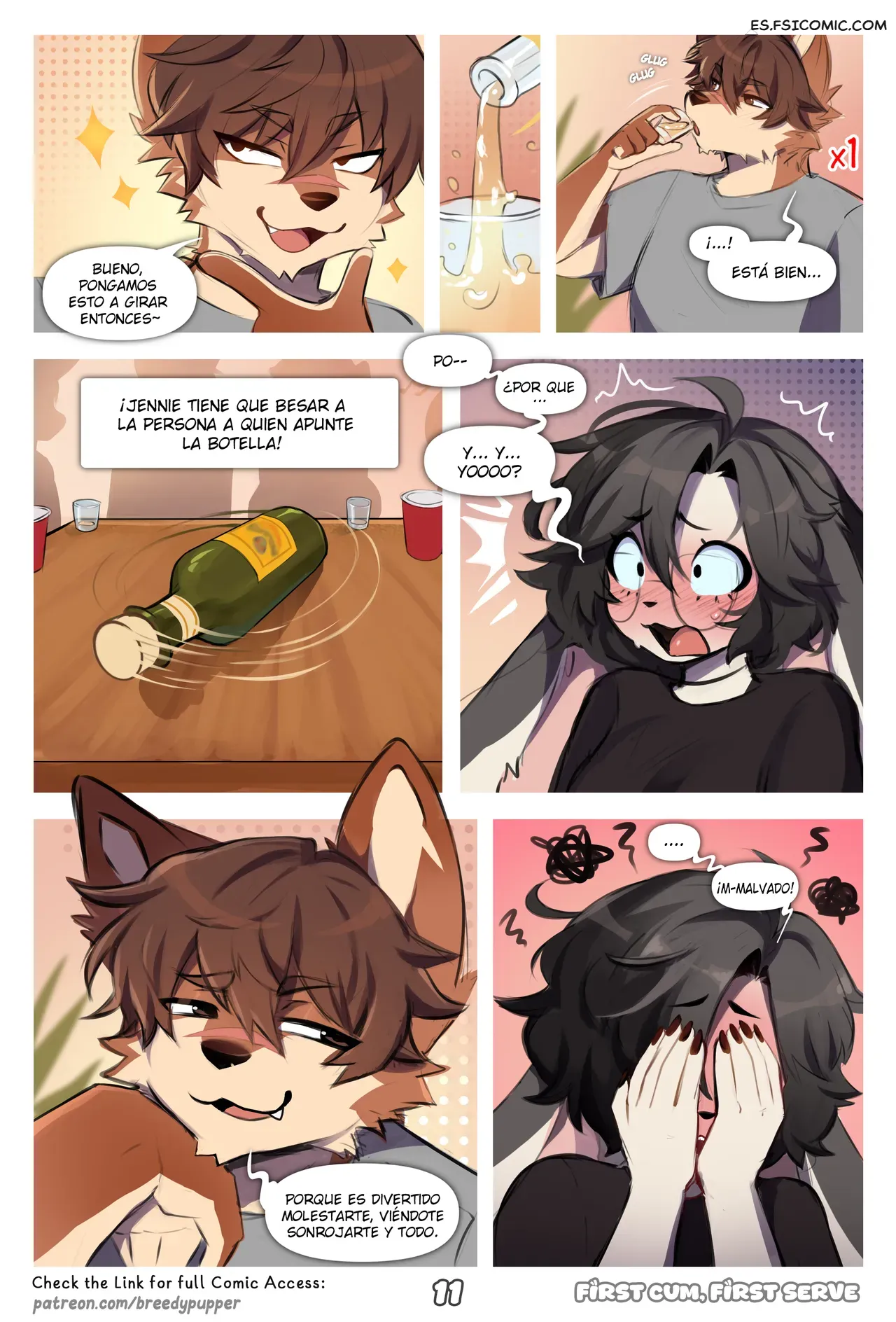 First Cum, First Serve – Breedypupper - 12 - FSI Comics first-cum-first-serve-breedypupper-012