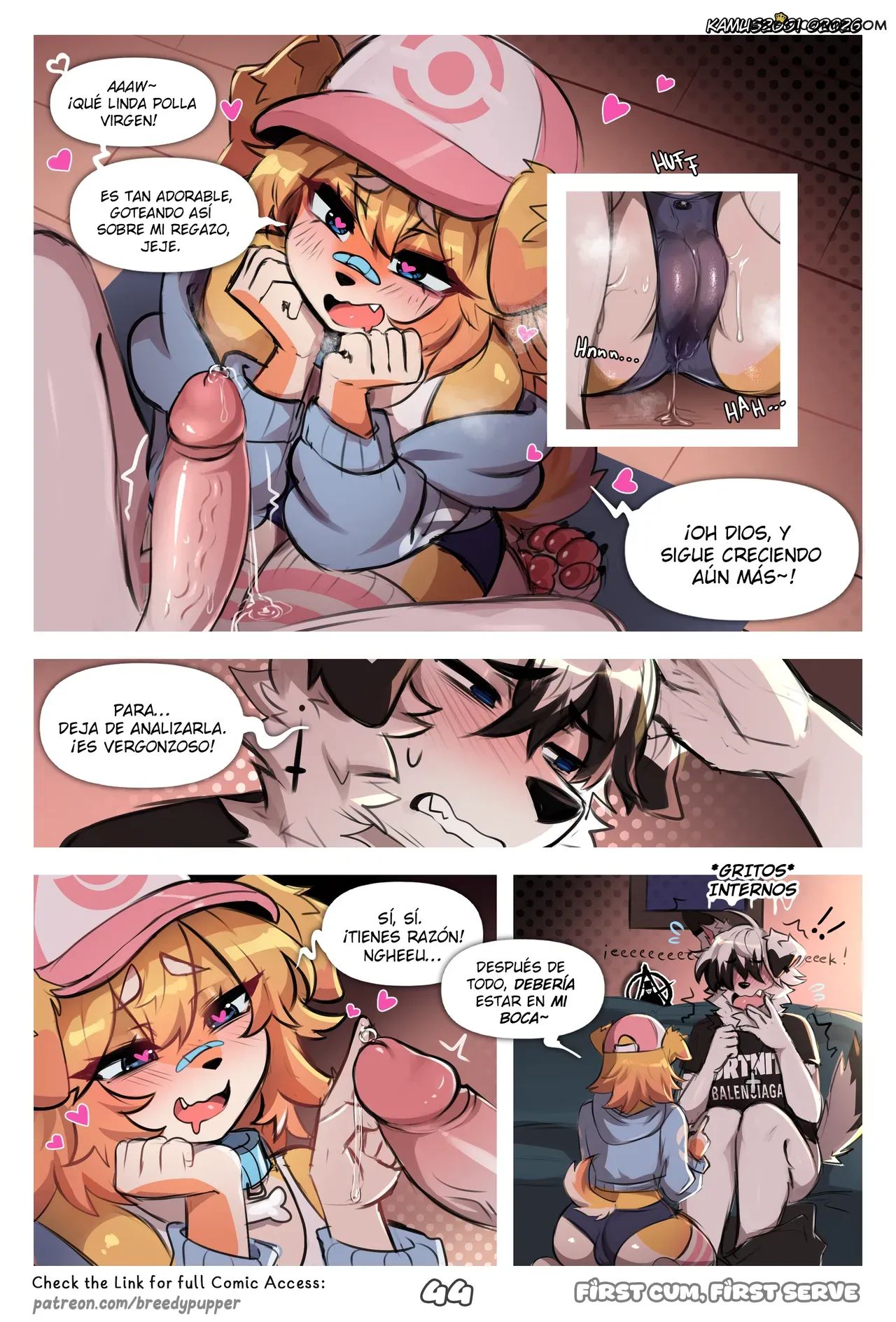 First Cum, First Serve – Breedypupper - 45 - FSI Comics first-cum-first-serve-breedypupper-045